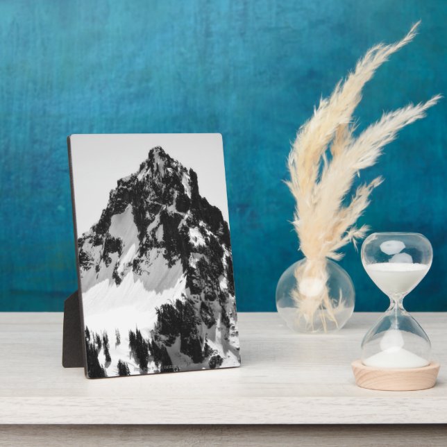 Stone, Schnee und Bäume Fotoplatte (Seite)