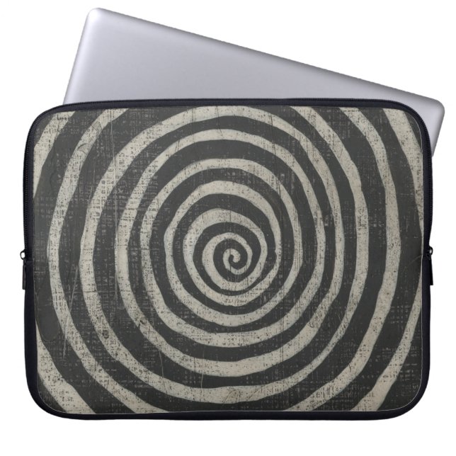 Stone - Spiral Laptopschutzhülle (Vorderseite)
