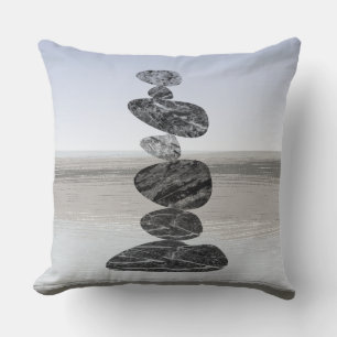 Stone Stack Kies Kissen Kissen