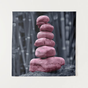 Stone Stack Wandteppich