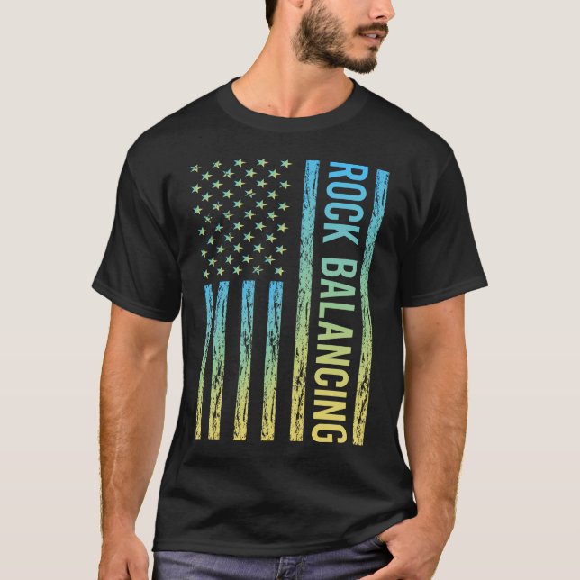 Stone Stones Stones Stacking Balance T-Shirt (Vorderseite)