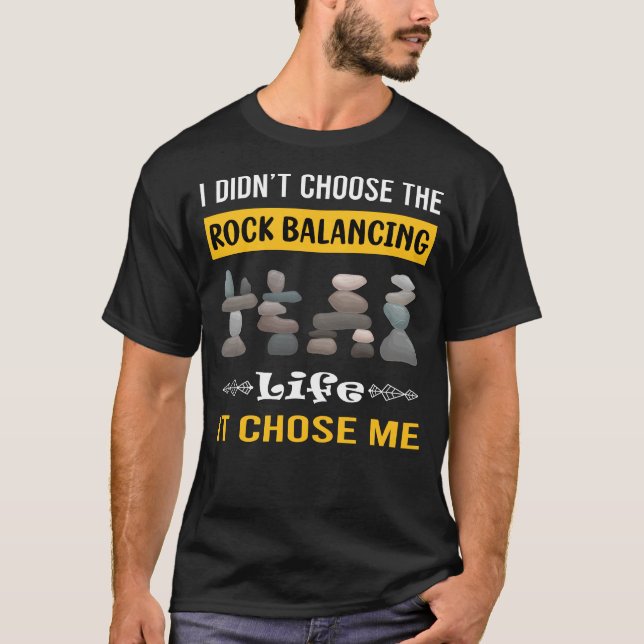 Stone Stones Stones Stacking Balance T-Shirt (Vorderseite)