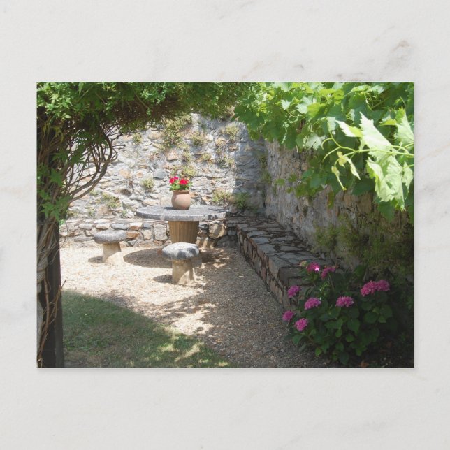 Stone Table Feiertagspostkarte (Vorderseite)