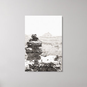 Stone Tempels Leinwanddruck
