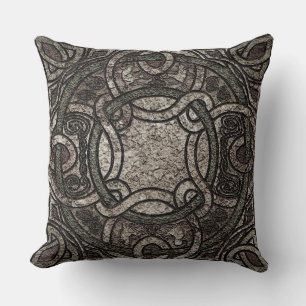 Stone Texture Celtic Knot Throw Kissen Kissen