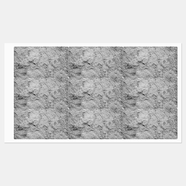 Stone Texture Etiketten (Blatt)