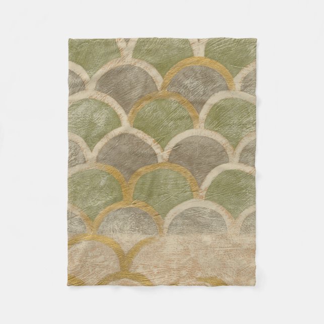 Stone Tile Design von Chariklia Zarris Fleecedecke (Vorderseite)