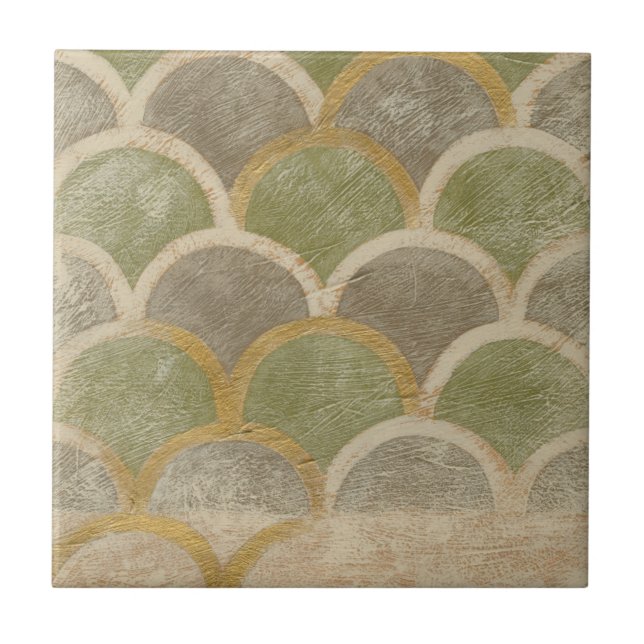 Stone Tile Design von Chariklia Zarris Fliese (Vorderseite)