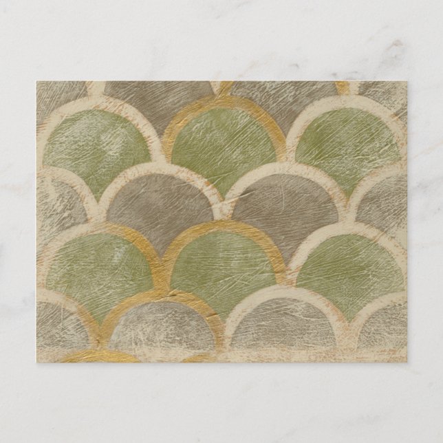Stone Tile Design von Chariklia Zarris Postkarte (Vorderseite)