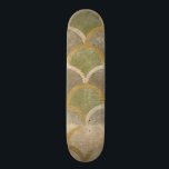 Stone Tile Design von Chariklia Zarris Skateboard<br><div class="desc">Was wie ein Gemälde Ihrer Lieblings-Kopfsteinpflaster-Straße aussieht, ist wirklich ein Steinfliesen-Design von Chariklia Zarris erstellt. Die gedämpften Erdtöne des Steinfliesendesigns bitten Sie, sie anzustarren und die Geheimnisse der Welt zu betrachten. Oder zumindest bitten sie die Person, für die Sie das kaufen, um darüber nachzudenken, wie gut Sie von einem Geschenkgeber...</div>