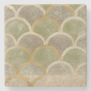 Stone Tile Design von Chariklia Zarris Steinuntersetzer
