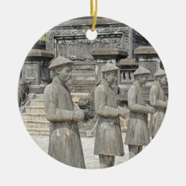 Stone Tomb Statues Keramik Ornament (Vorne)