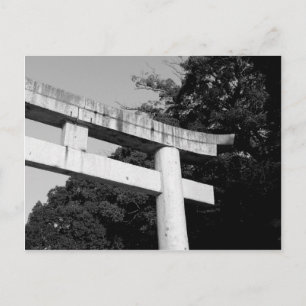Stone Torii Gate Postkarte