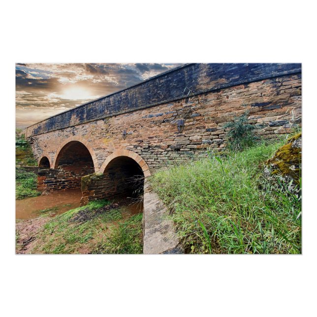 Stone Triple Arched Bridge Poster (Vorderseite)