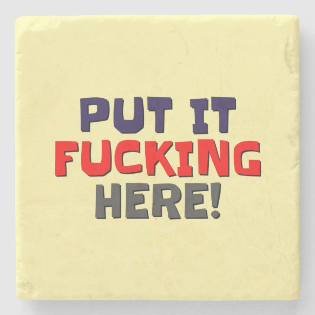 Stone Untersetzer (Vorderseite)