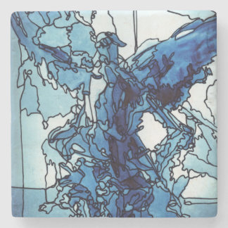 Stone Untersetzer Blue Angel