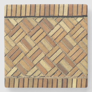 Stone Untersetzer - Brick Pattern