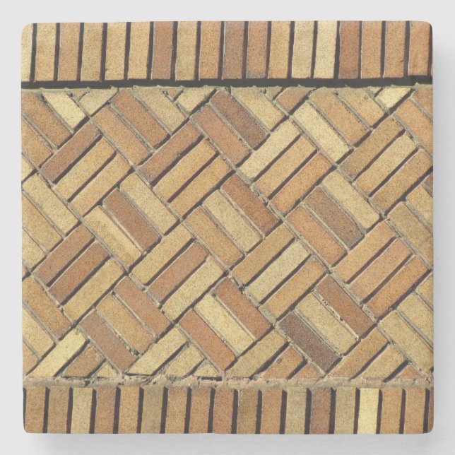 Stone Untersetzer - Brick Pattern (Vorderseite)