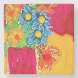 Stone Untersetzer Lovitude "Liebe kommt"