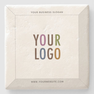Stone-Untersetzer mit eigener Marke Ihr Firmenlogo Steinuntersetzer