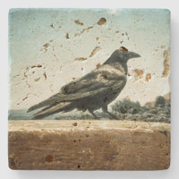 Stone Untersetzer Raven Stehende Profilgestaltung