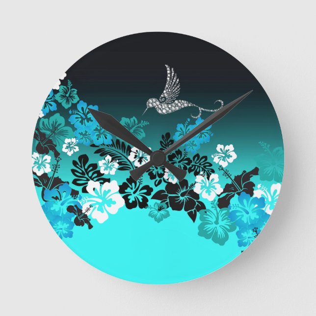 Stone Untersetzer Runde Wanduhr (Vorderseite)