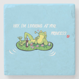 Stone Untersetzer Valentine's Day Liebe Frog