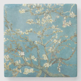STONE UNTERSETZER: VAN GOGH: ALMOND BLOSSOM  STEINUNTERSETZER