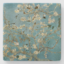 STONE UNTERSETZER: VINCENT Van Gogh: ALMOND BLOSSO