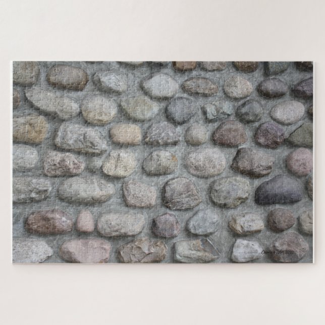 Stone Wall Fotograf Puzzle (Horizontal)