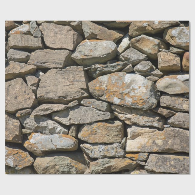 Stone Wall Geschenkpapier (Flach)