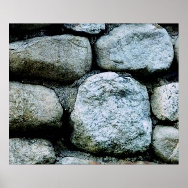 Stone Wall Poster (Vorne)