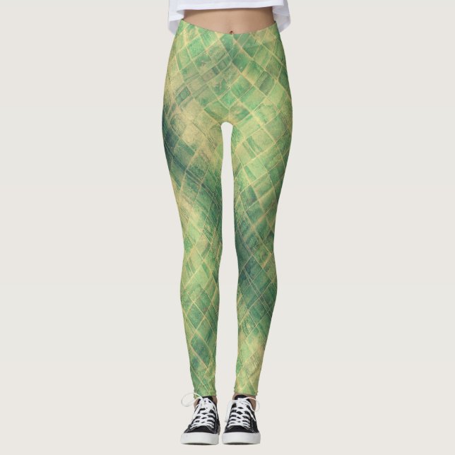 Stone Wall - Power Yoga Leggings (Vorderseite)