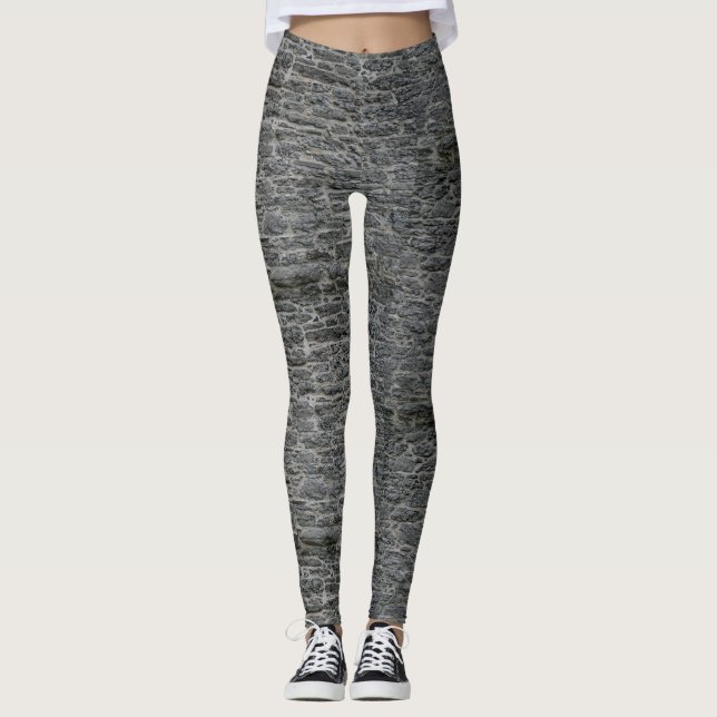 Stone Wall - Power Yoga Leggings (Vorderseite)