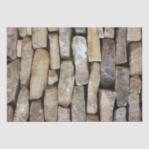 Stone Wall Stacks Seidenpapier