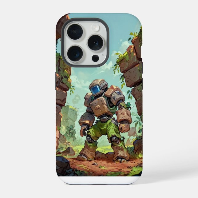 Stone Warrior iPhone Hülle (Rückseite)