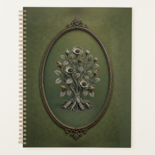 Stone Wild Rose Hardcover Notebook Planer