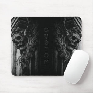 Stone Wings Skull Mousepad
