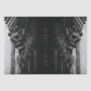 Stone Wings Skull Seidenpapier