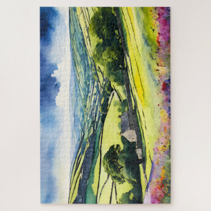 "Stonedale" Wide Landschaft Yorkshire Dales Scene Puzzle