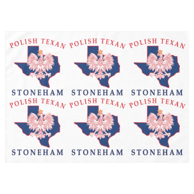 Stoneham Polish Texan Tischdecke (Vorderseite (Horizontal))