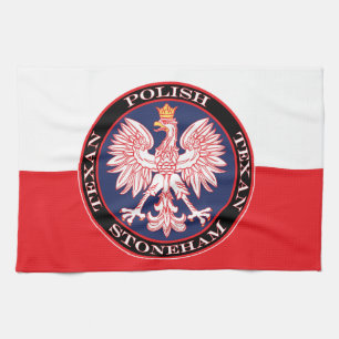 Stoneham Round Polish Texan Geschirrtuch