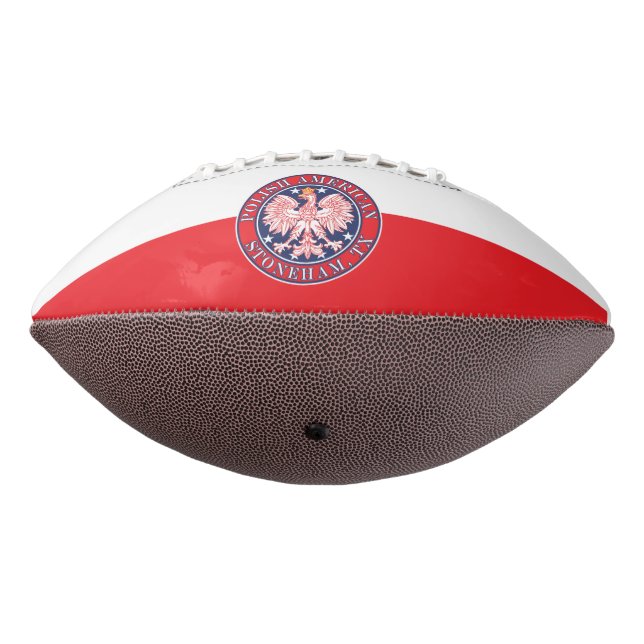 Stoneham Texas Polnischer Adler Football (Gedreht 270)