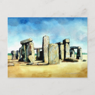 Stonehenge 2 postkarte