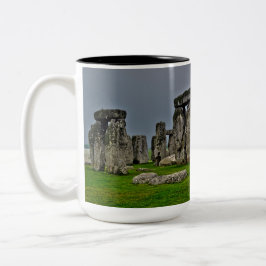 Stonehenge Alte historische Stätte des Powers Zweifarbige Tasse