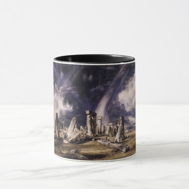 Stonehenge (Altes England) Tasse (Zentrum)