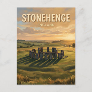 Stonehenge Amesbury England Postkarte