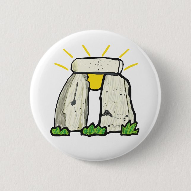 Stonehenge Button (Vorderseite)