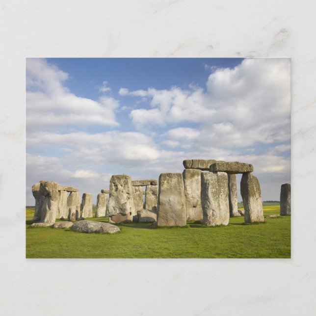 Stonehenge (ca. 2500 v. Chr.), UNESCO World 2 Postkarte (Vorderseite)