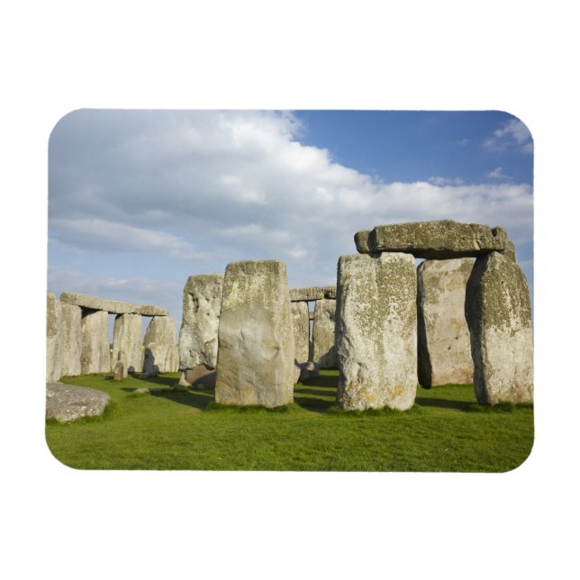 Stonehenge (ca. 2500 v. Chr.), UNESCO World 3 Magnet (Horizontal)